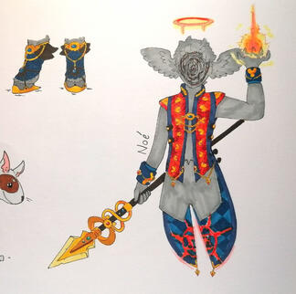 Noé battle garments